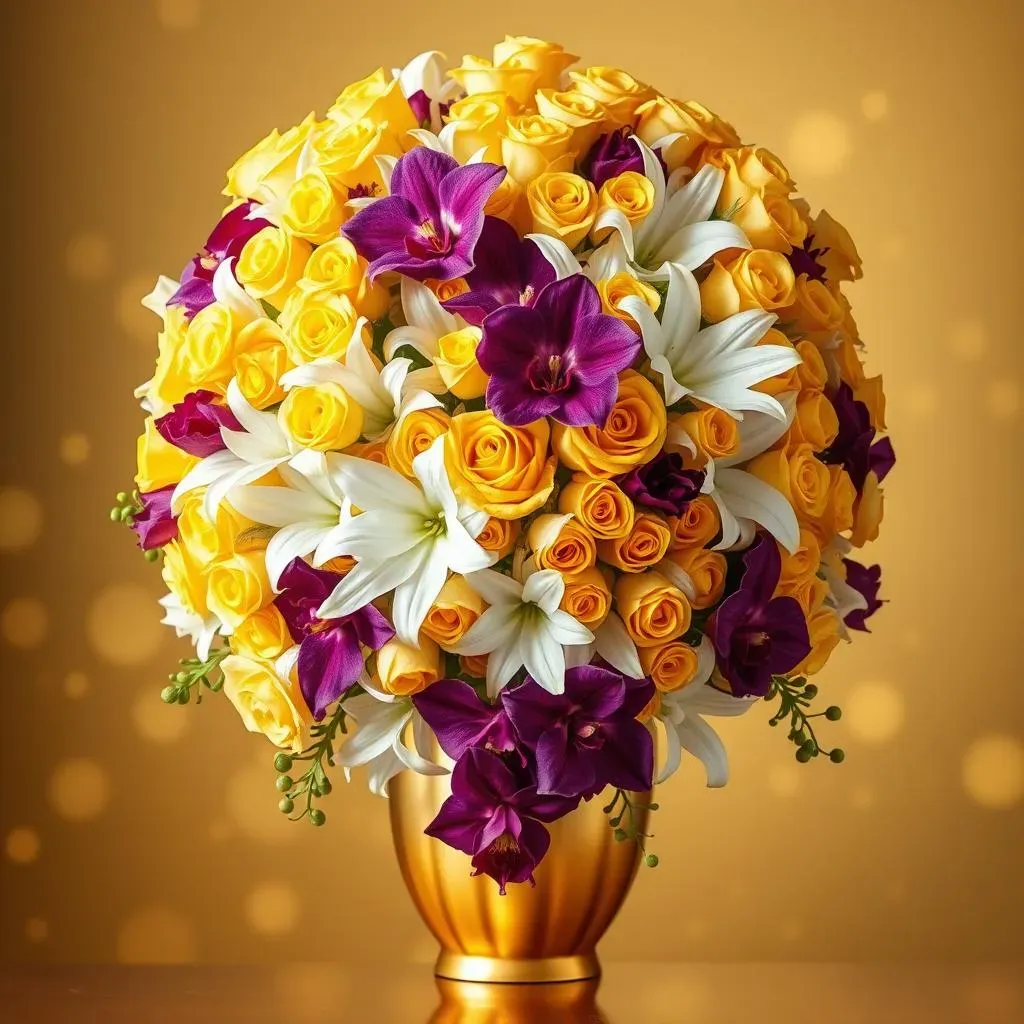 Stunning 50th Birthday Flower Arrangements: Ideas & Inspiration