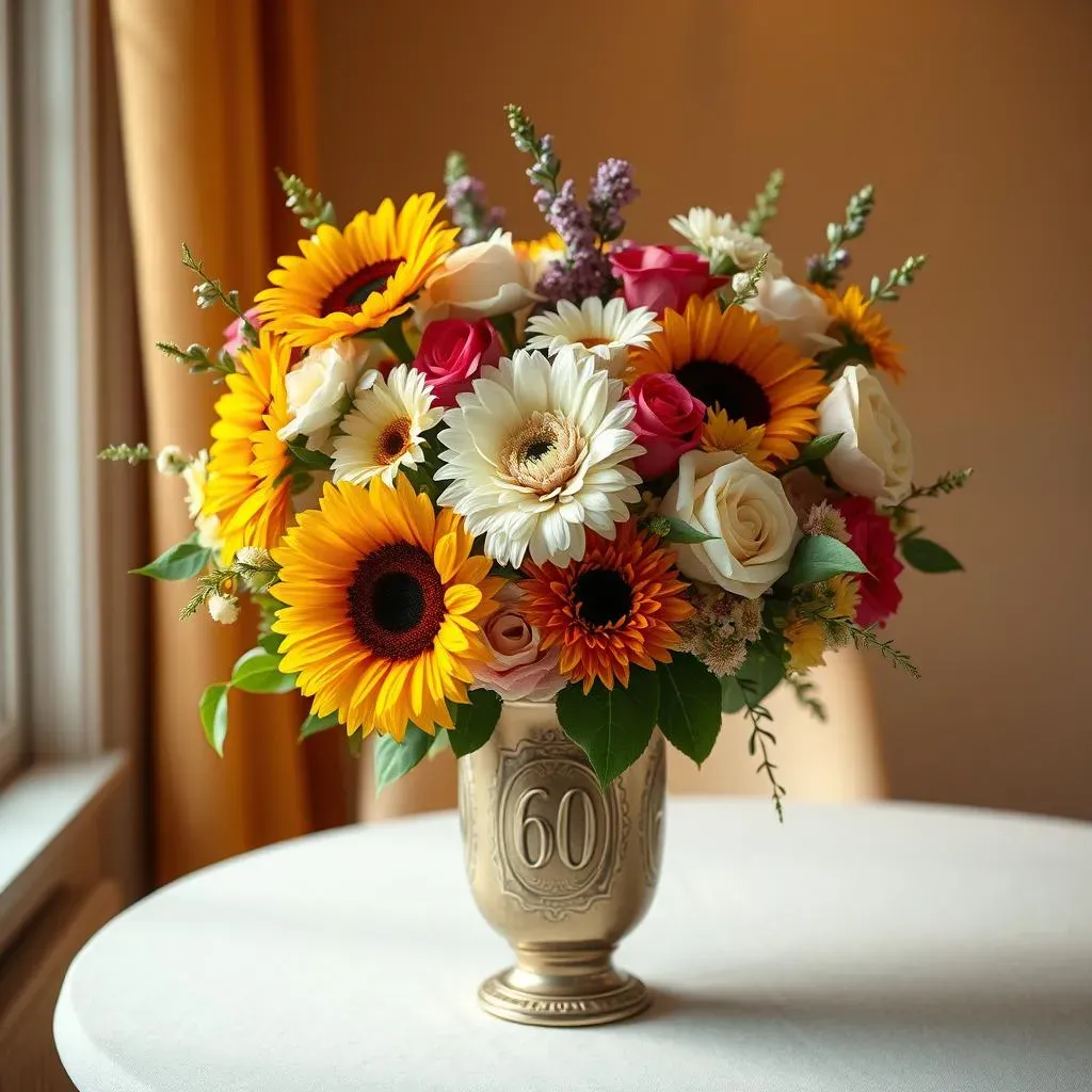 Stunning 60th Birthday Flower Arrangements: A Guide to Choosing the Perfect Blooms