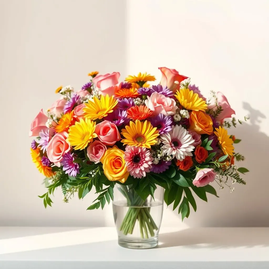 Stunning 70th Birthday Flower Arrangements