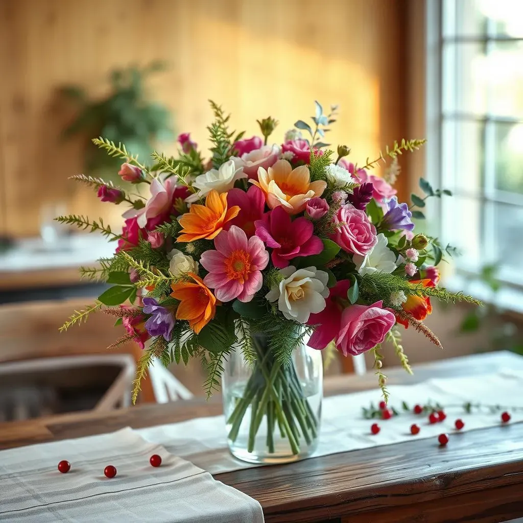 Adding Greenery and Finishing Touches to Your Artificial Flower Arrangement