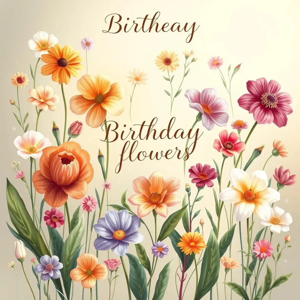 Birthday Flowers According to Month: A Colorful Guide
