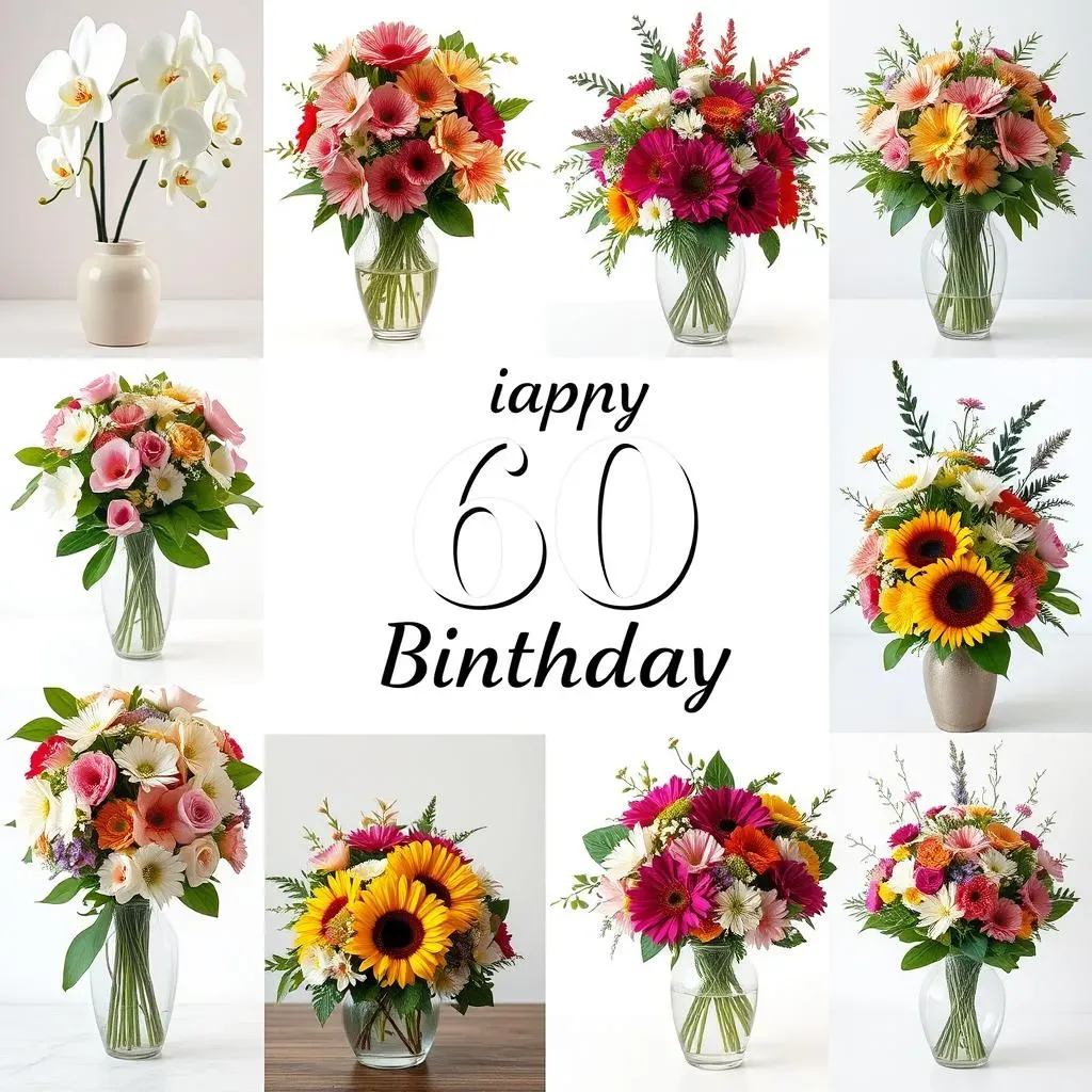Choosing the Perfect 60th Birthday Flower Arrangements
