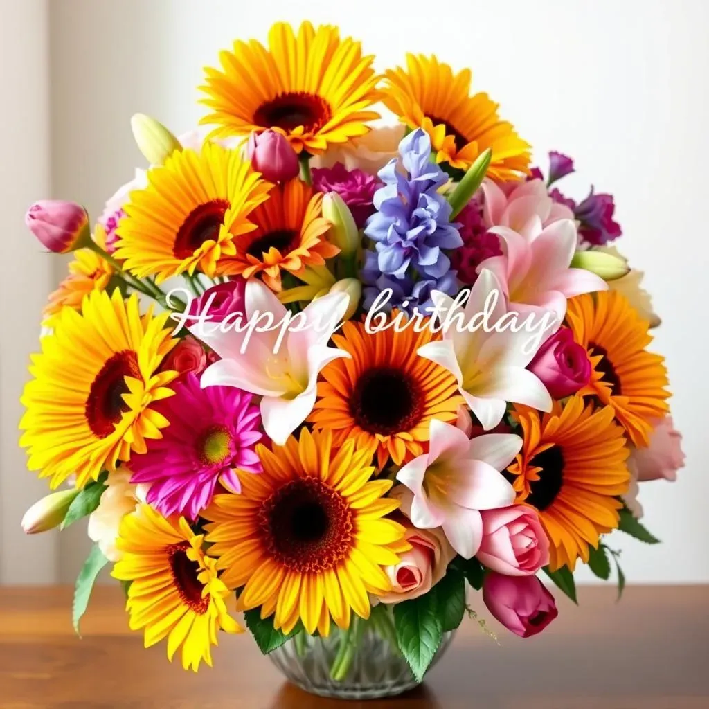 Choosing the Perfect Flowers for Your Birthday Flower Arrangement Ideas