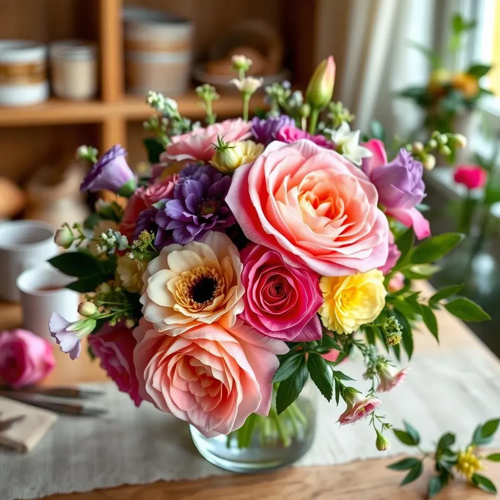 Crafting Stunning Birthday Flower Arrangements: StepbyStep Guide