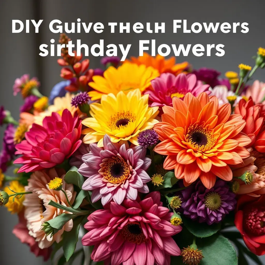 Create Your Own Best Birthday Flower Arrangements: DIY Guide