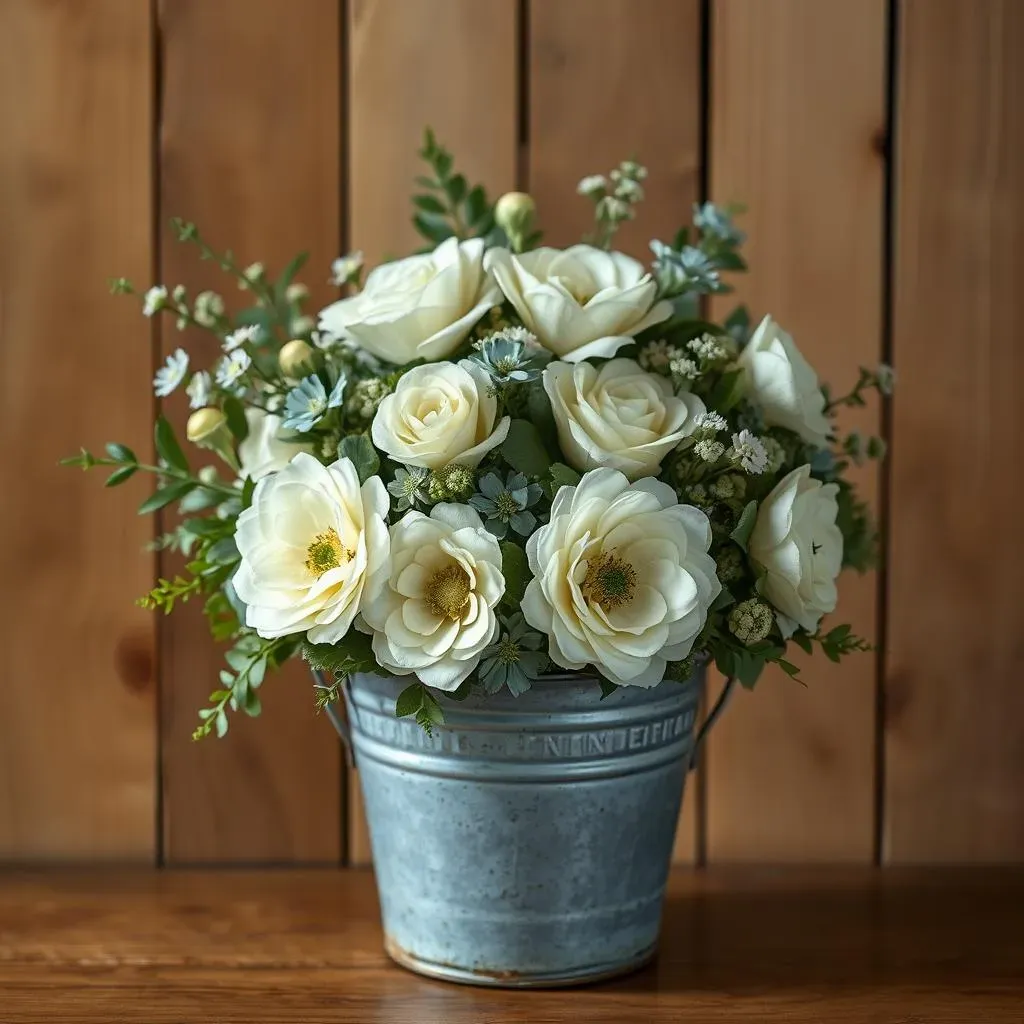 Creating Your Own Farmhouse Artificial Flower Arrangements