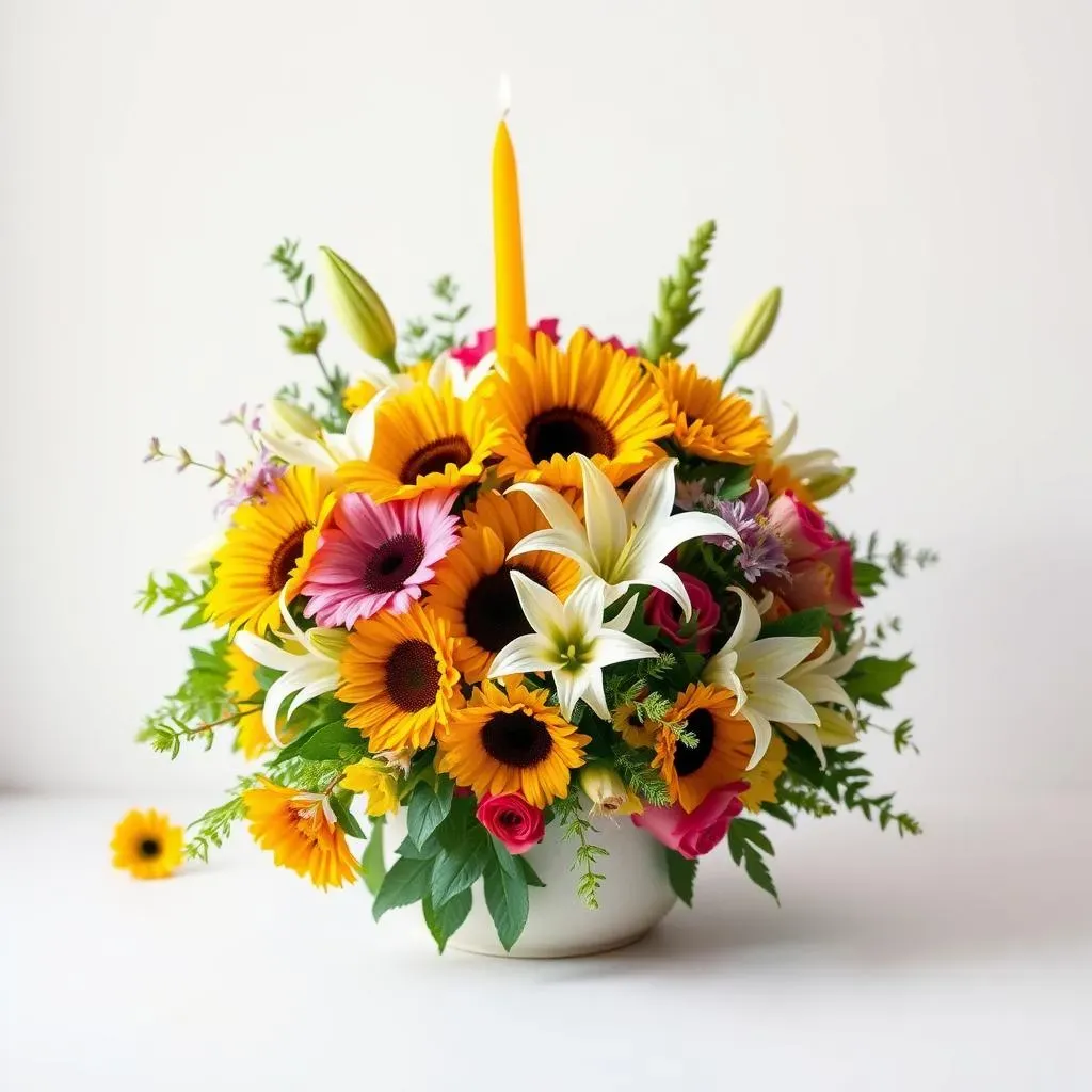 Creating Your Own Flower Birthday Cake Arrangement: A StepbyStep Guide