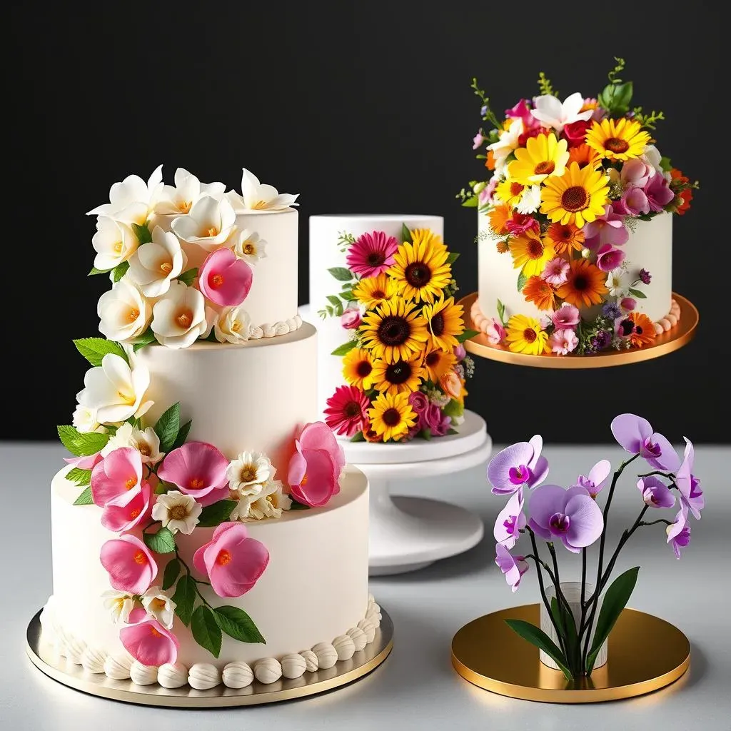 Creative Birthday Cake Flower Arrangements: Designs & Styles