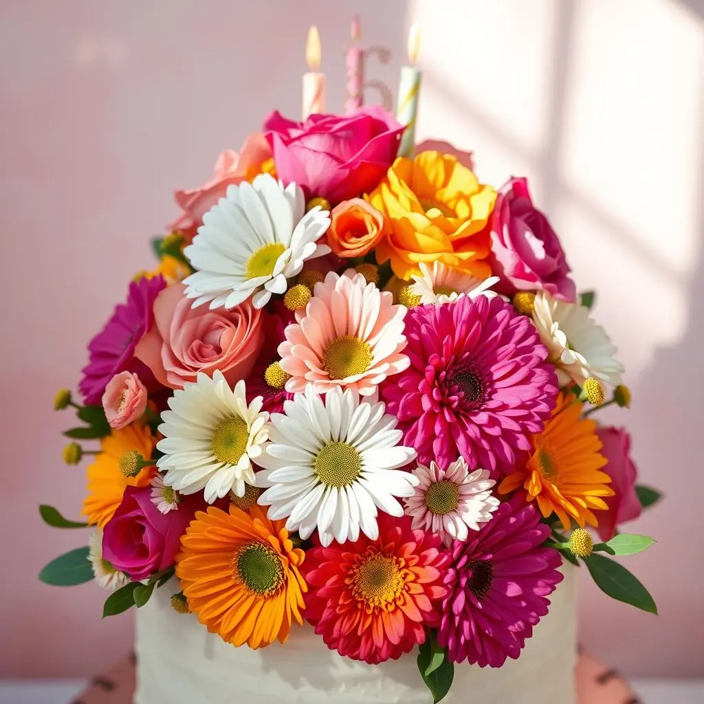 Creative Birthday Flower Bouquet Design Inspiration