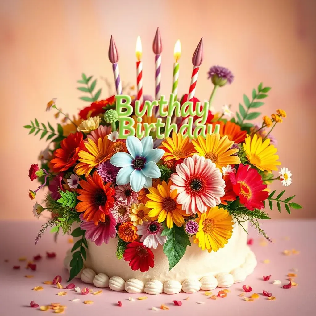 DIY: Creating Your Own Birthday Cake Flower Arrangement Near Me