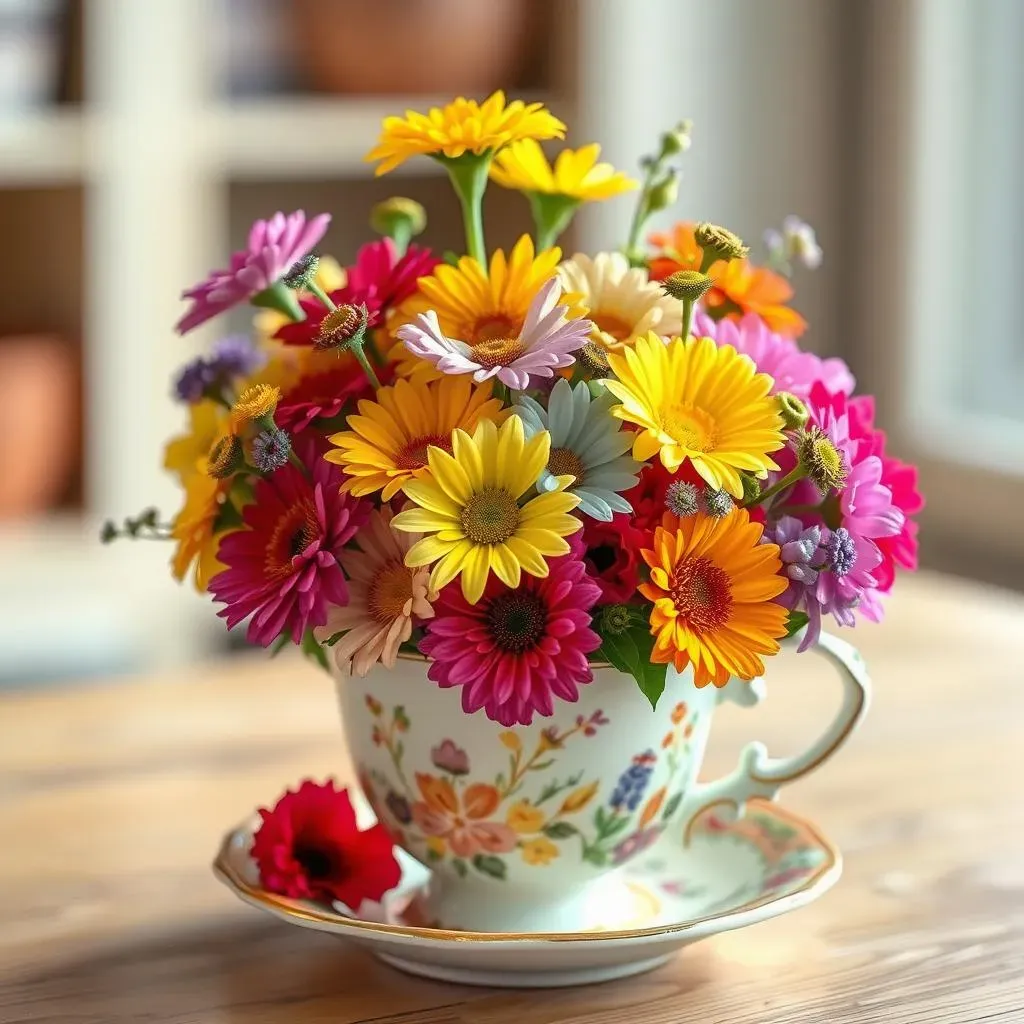 DIY Delight: Crafting Unique Birthday Flower Arrangements
