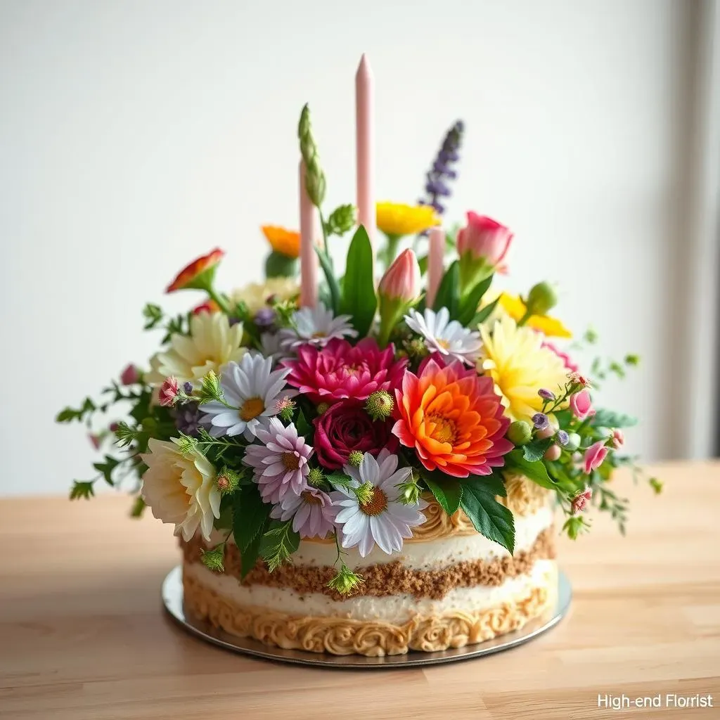 Finding a Local Florist for Your Birthday Cake Flower Arrangement