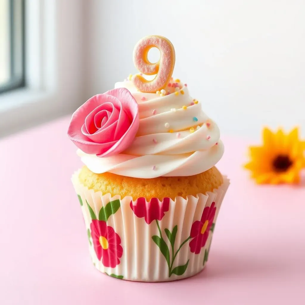 Finding the Perfect 9th Birthday Flower Cupcake