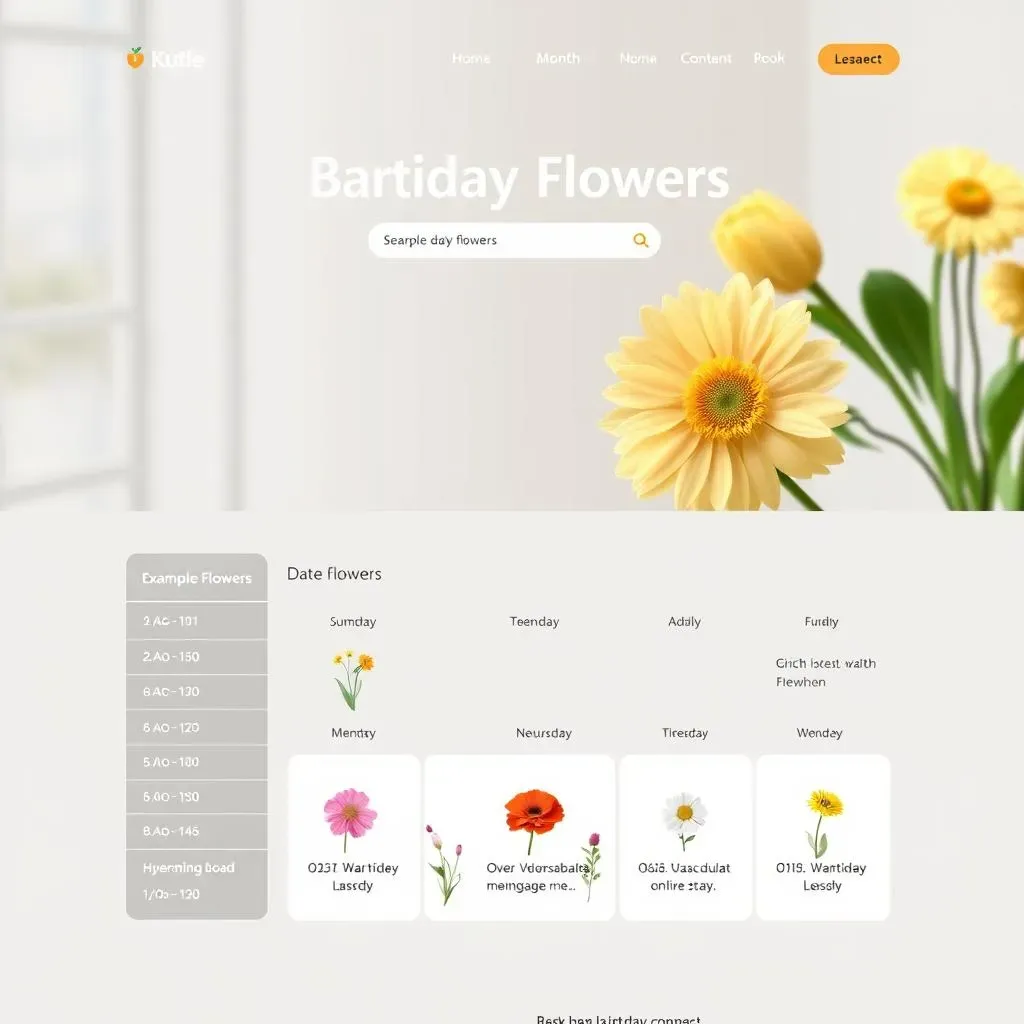 Finding Your Perfect Birthday Date Flower: A Comprehensive Guide