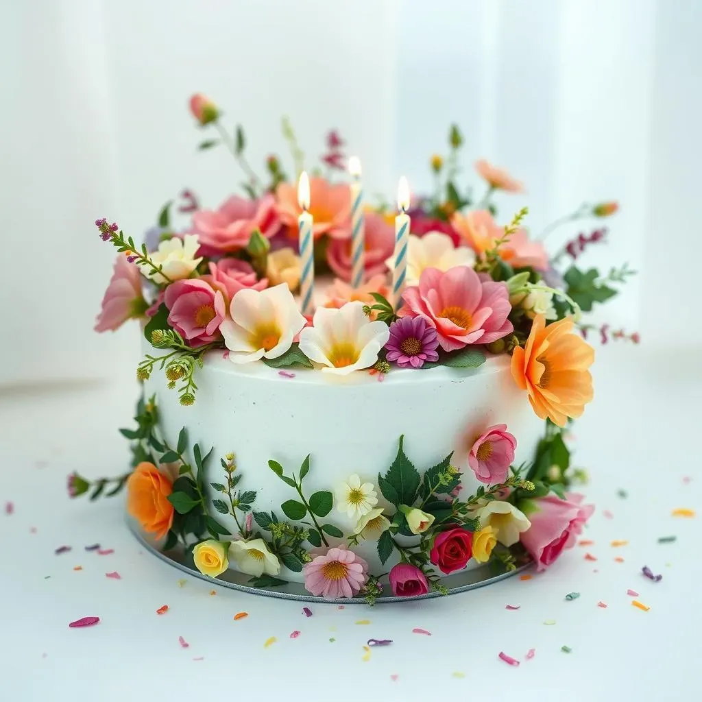Unleash Your Creativity: The Ultimate Guide to Flower Birthday Cake Arrangements