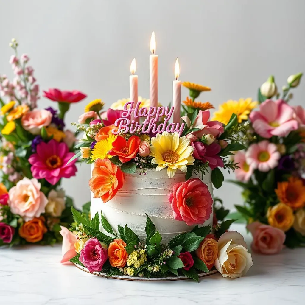 Flower Birthday Cake Arrangements: Tips, Tricks & FAQs