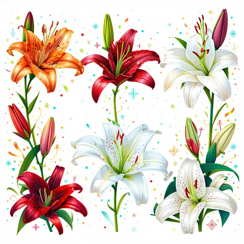 Lily Varieties for Birthday Celebrations: A Colorful Guide