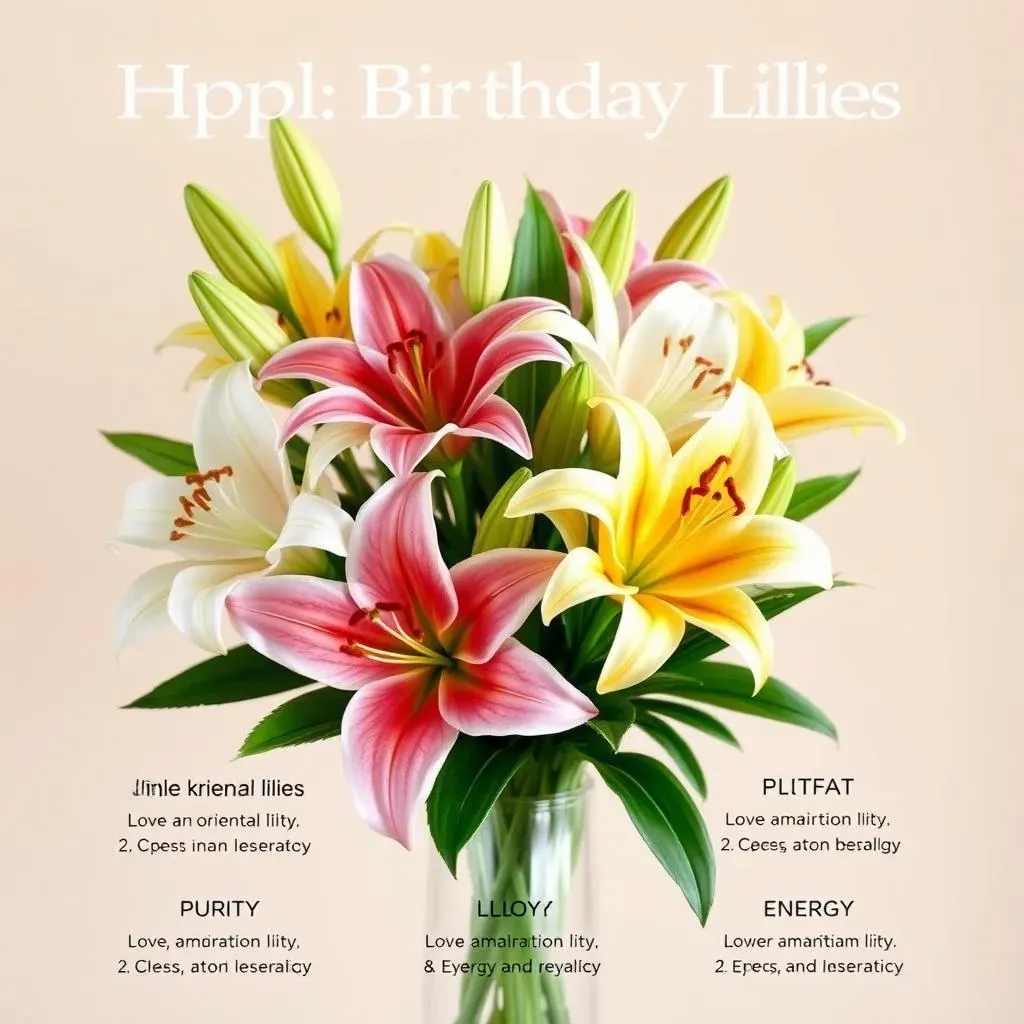 Meaning and Symbolism of Lily Birthday Flowers