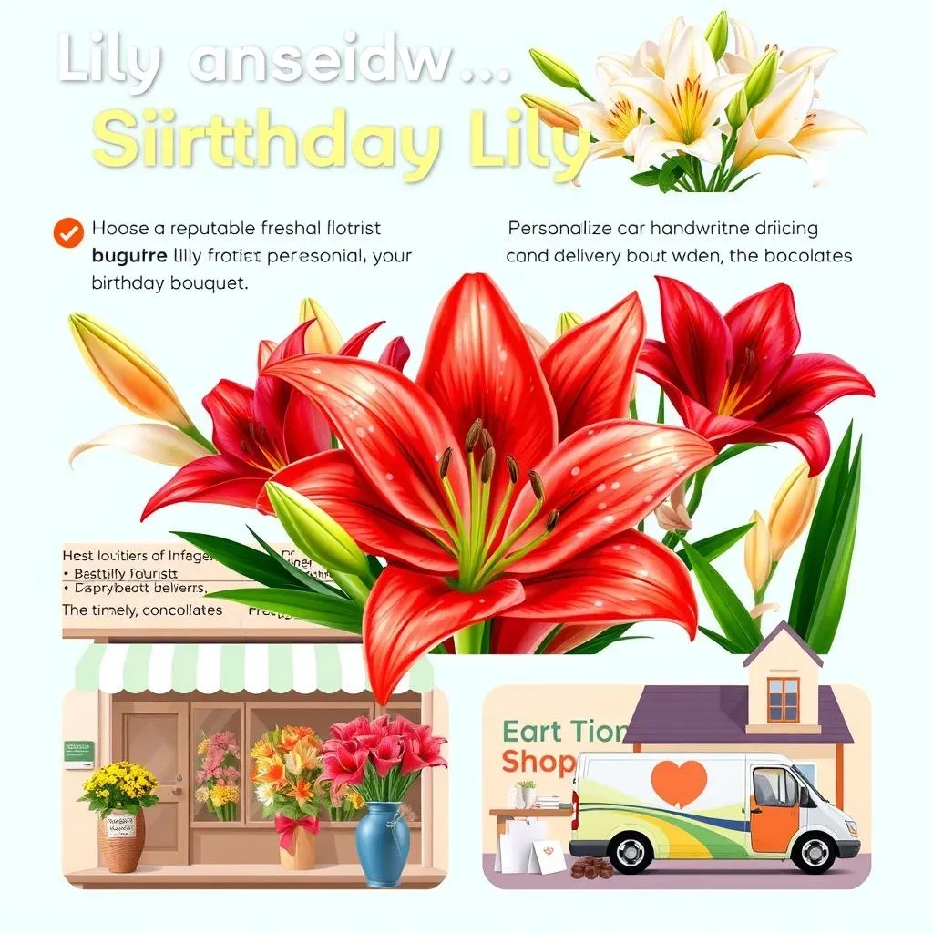 Ordering and Sending Lily Birthday Flowers: Tips and Tricks