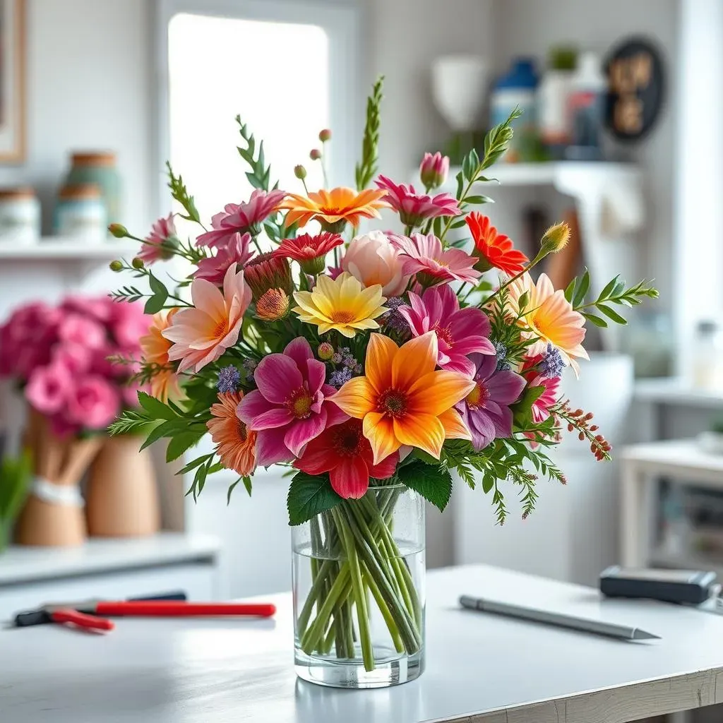 StepbyStep Guide: Creating Your First Artificial Flower Arrangement