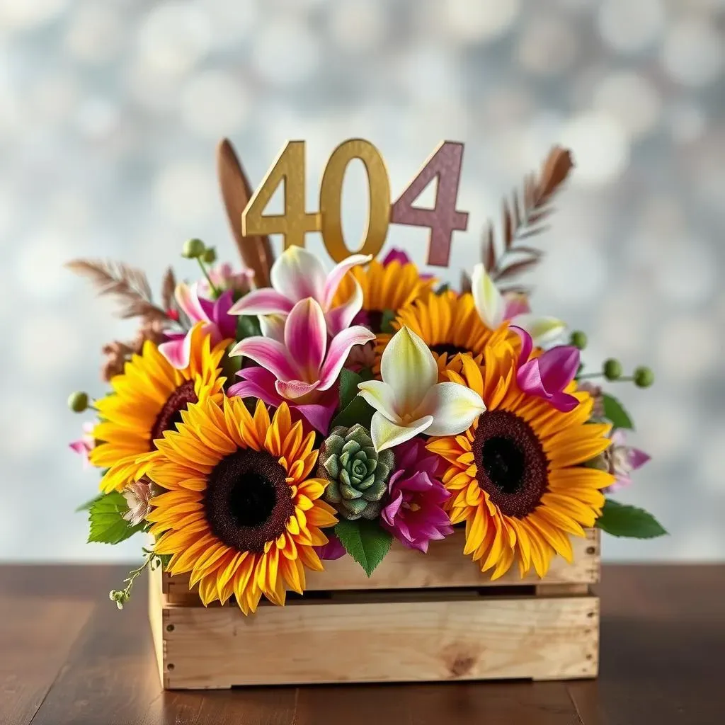 Unique 40th Birthday Flower Arrangements for Every Taste