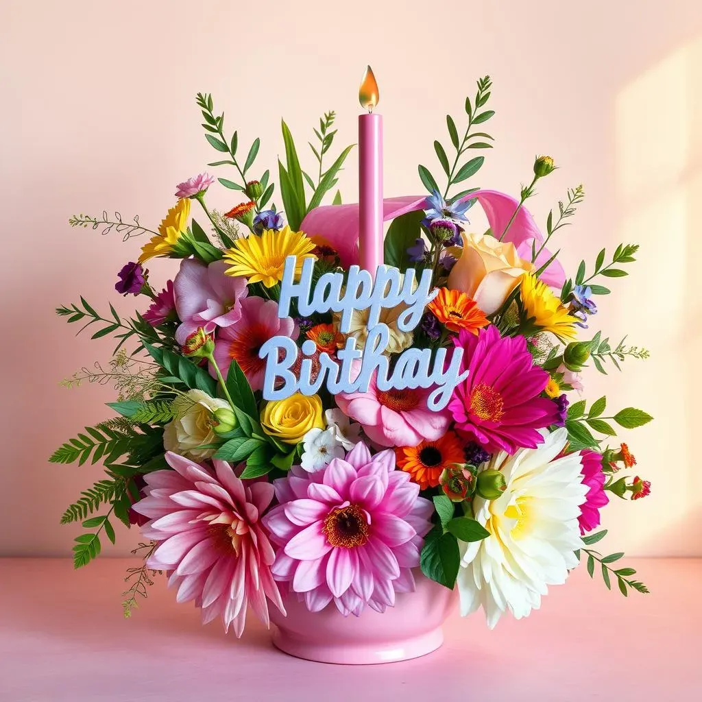Amazing Unique Birthday Flower Arrangements