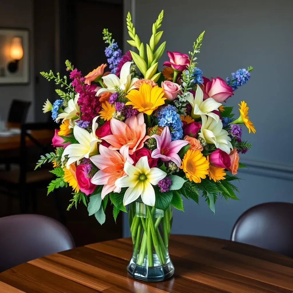 Where to Buy Big Flower Arrangements for Birthday