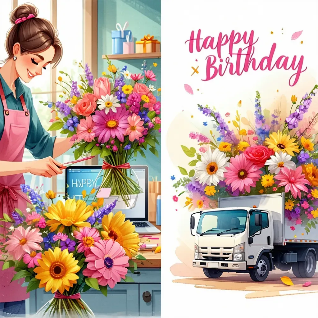 Where to Find the Best Happy Birthday Floral Arrangements